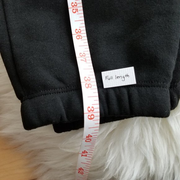 $5 Add-on | Soft high waist joggers black (size M) - Picture 9 of 12
